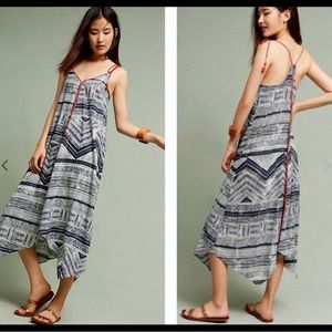 Anthropologie Akemi+Kin  Boho Relaxed Fit Vacation Lounge Dress M